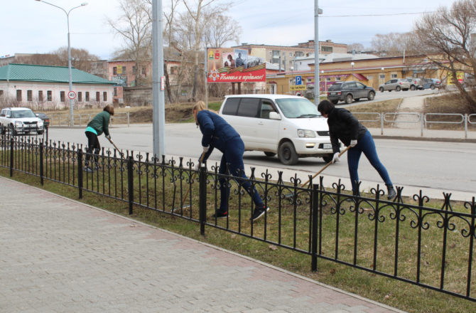 В Соликамском округе приступили к общегородскому субботнику