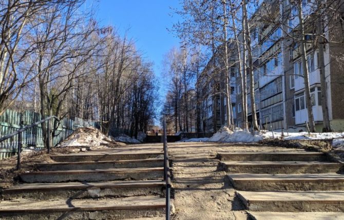 Благодаря инициативе жителей в Соликамском городском округе в этом году благоустроят «Потемкинскую лестницу»