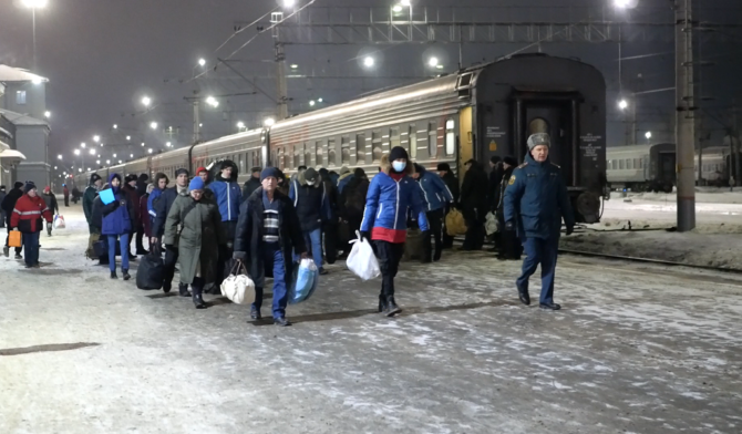 В Пермский край прибыла первая организованная группа вынужденных переселенцев из Украины, ЛНР и ДНР