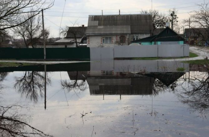 Напоминаем правила поведения в паводковый период