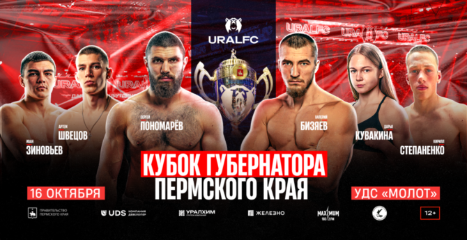 Шесть бойцов Ural Kali Fighter из Соликамска выступят на турнире Ural FC 8