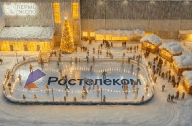 Скользи онлайн: «Ростелеком» обеспечит бесплатным Wi-Fi самый большой каток Перми